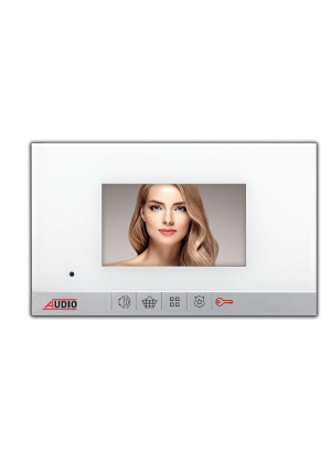 Audio 1180 (Siyah, Beyaz) 4.3″ Görüntülü Diafon Bus Plus 